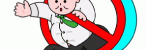 太っている男